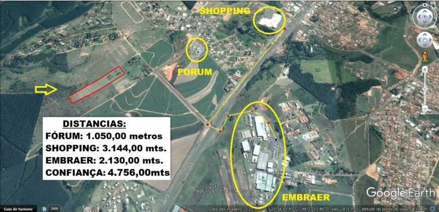 Área 77.604,07 m2 Próximo do FÓRUM Botucatu SP