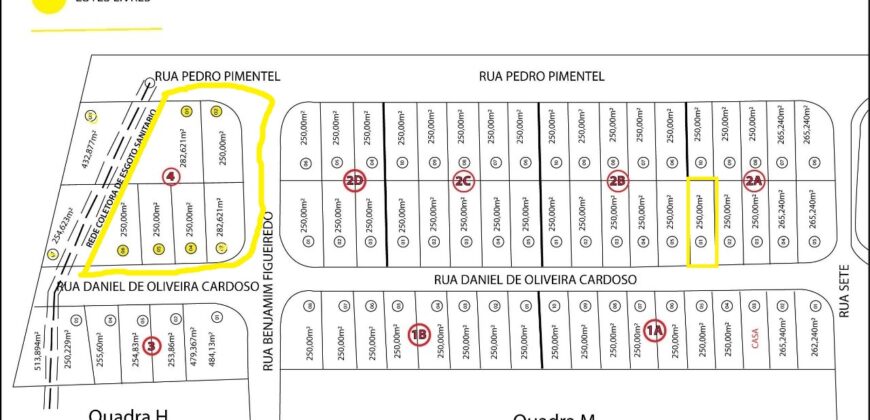 Terreno REAL PARK Botucatu SP Prontos para Financiamento CAIXA 250,00 m2 (10mX25m)