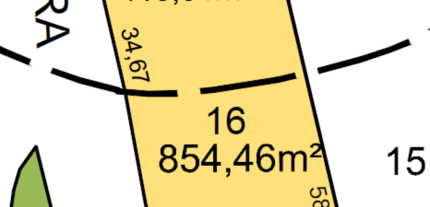 Veredas das Geraes – Lote 16 da quadra 03A-II (854,46m²)