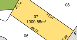 Veredas das Geraes – Lote 07 da quadra 03A (1.000,85m²)