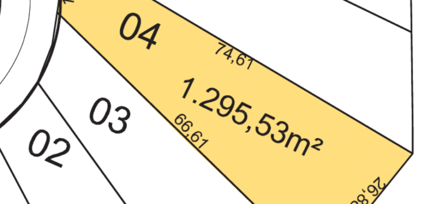 Mirante da Mata – Lote 04 (1.295,53m²) Quadra 10