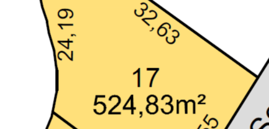 Veredas das Geraes – Lote 17 da quadra 03A (524,83m²)