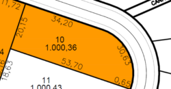 Canto da Mata – Lote 10 da quadra A (1.000,36m²)